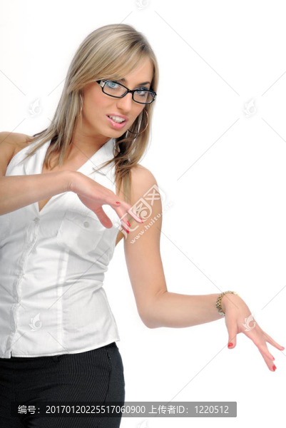 年輕漂亮的女人