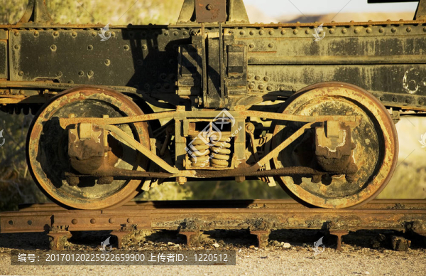 古董火車車輪