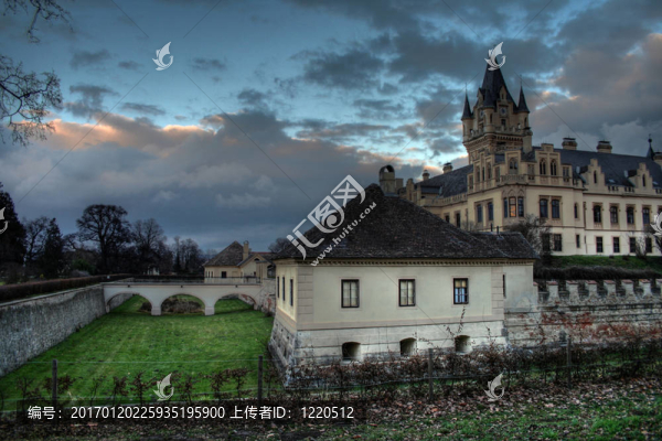美麗的castle,Grafenegg