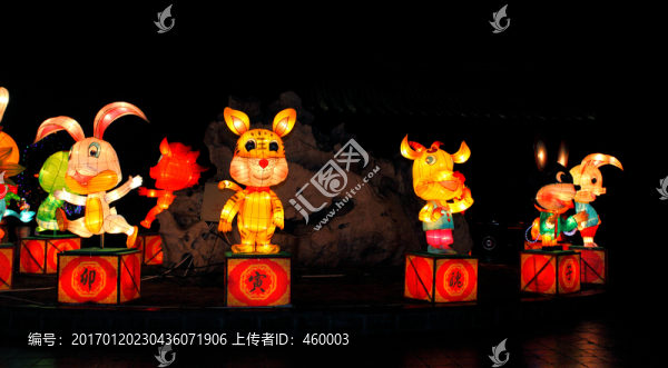 十二生肖花燈