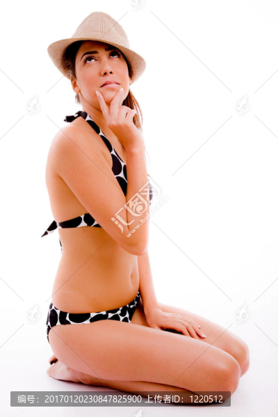 沐浴的女人