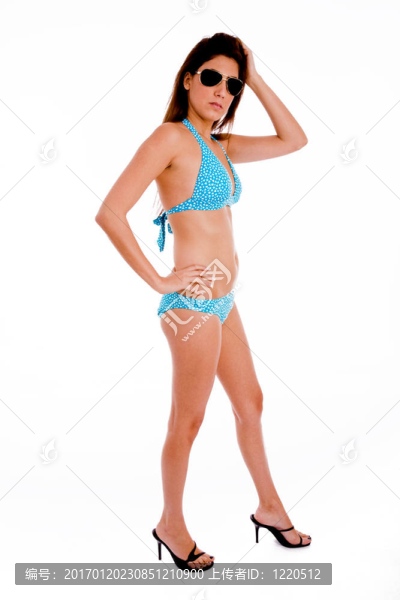 性感女性的側(cè)面觀