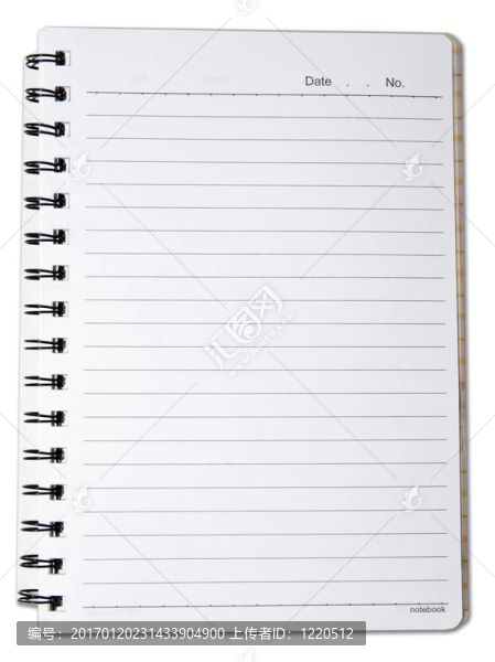 螺旋線的筆記本