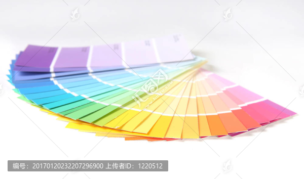 色彩鮮艷的油漆樣本樣本重構(gòu)