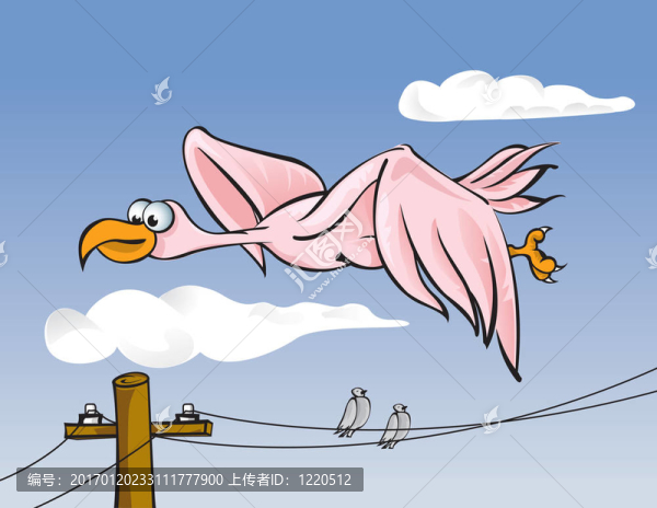 電力線的鳥