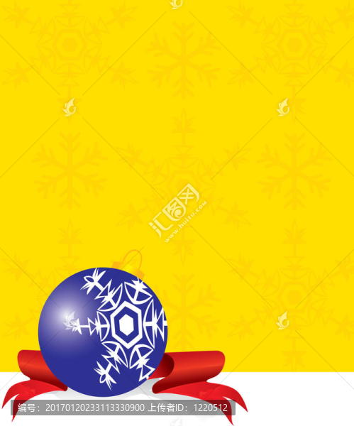 雪花圣誕卡