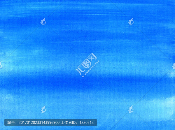 藍(lán)色畫布水彩背景。