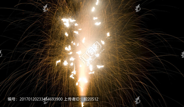 天空中的爆竹