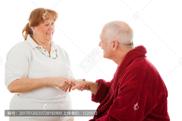 友好的手部按摩