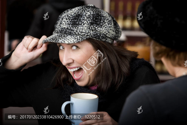 西班牙女人咖啡