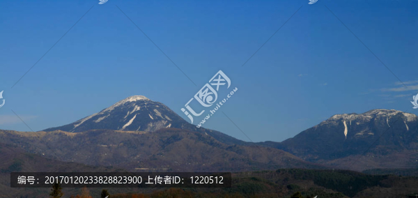 冬天的全景