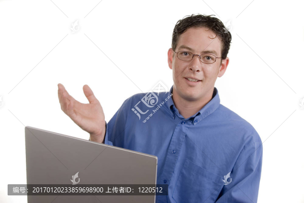 帶電腦筆記本電腦的人