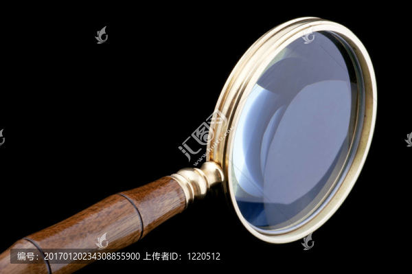 放大鏡上的黑色收起來