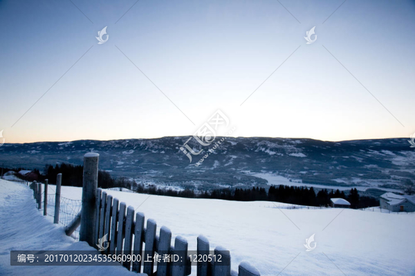 雪景觀