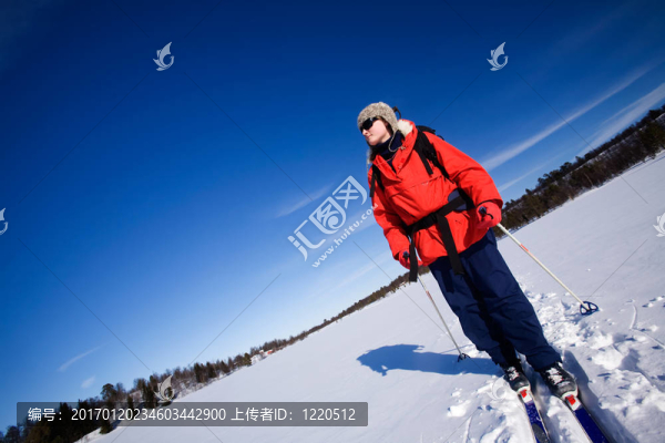 冬天advture滑雪
