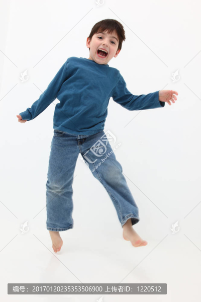 快樂的男孩
