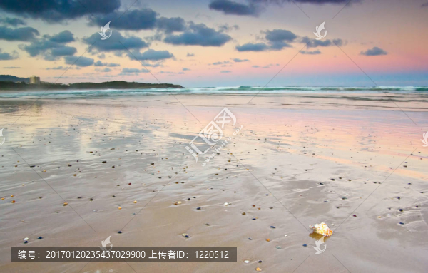 美麗的海灘