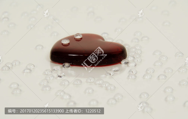 眼淚滴在心上