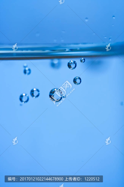 水中氣泡