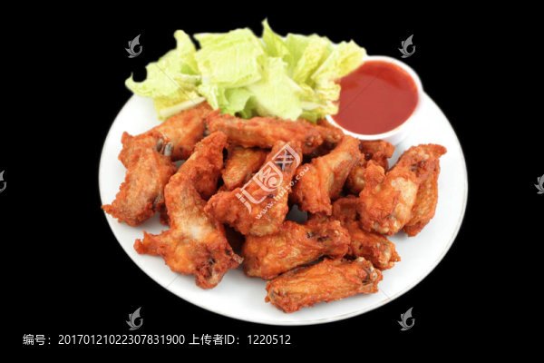 雞翅膀和浸