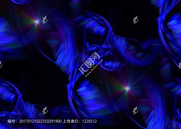 扭曲的藍(lán)色