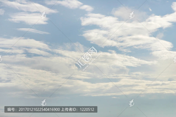 多云的天空