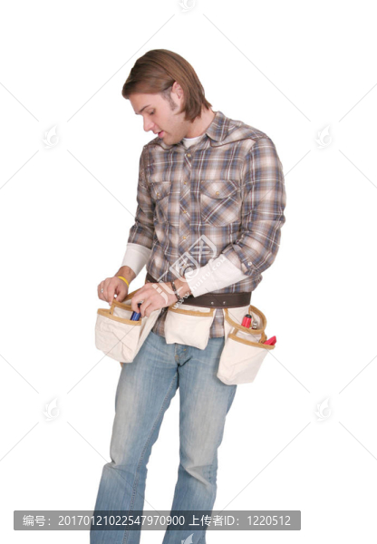 建筑工人的人