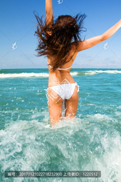 夏日海灘的樂趣