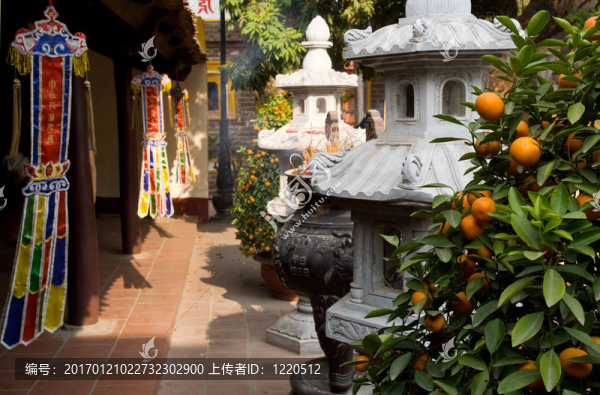Tran,Quoc,Pagoda在河內(nèi)