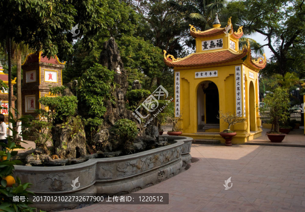 Tran,Quoc,Pagoda在河內(nèi)；越南