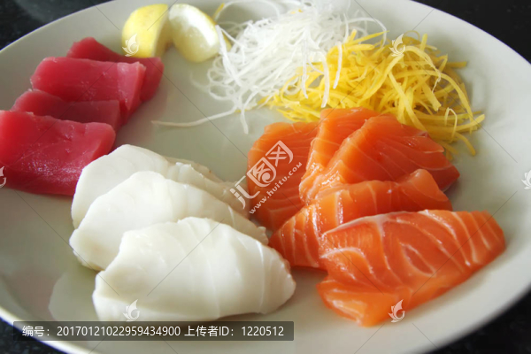 生魚片的安排