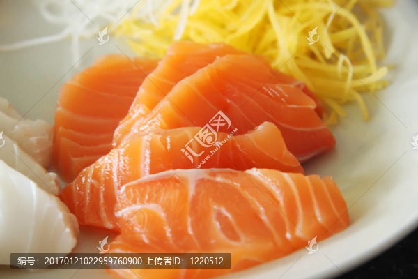 生魚片的安排