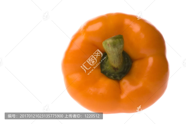 橙色的辣椒