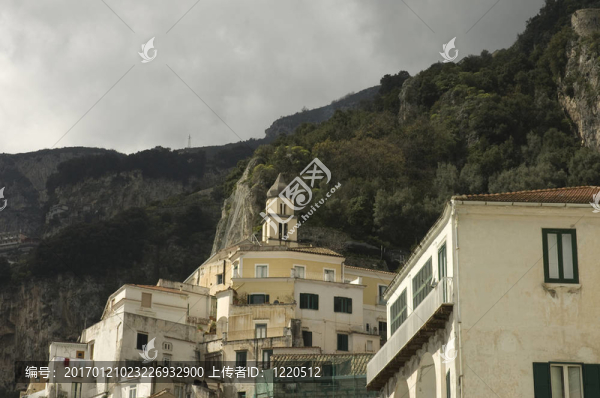阿馬爾菲城市；意大利