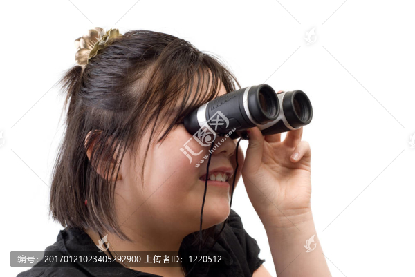 女孩看