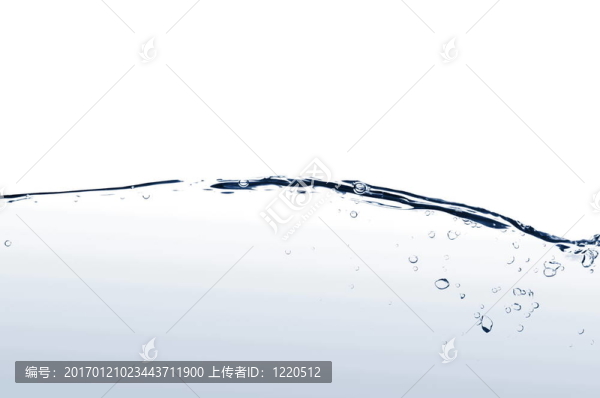有氣泡的新鮮水