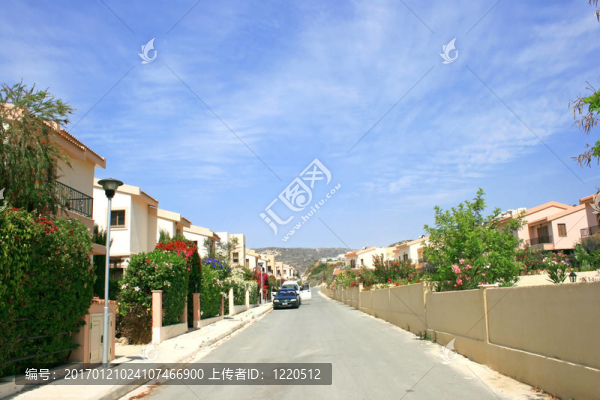 熱帶城市的街道