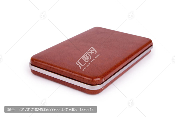 棕色皮革盒