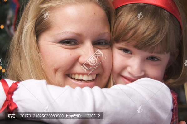 孩子和Mother,Hug