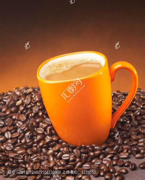 杯子里的咖啡
