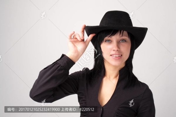 微笑的女孩