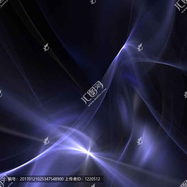 流動(dòng)的藍(lán)色織物