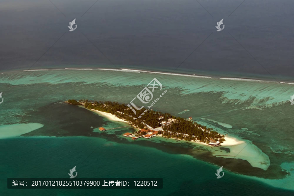 環(huán)礁在馬爾代夫