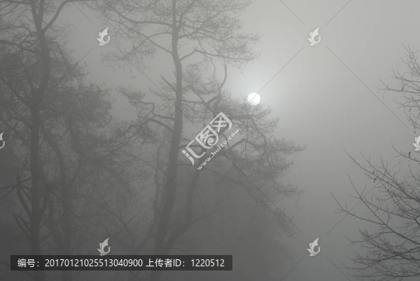 初冬的早晨