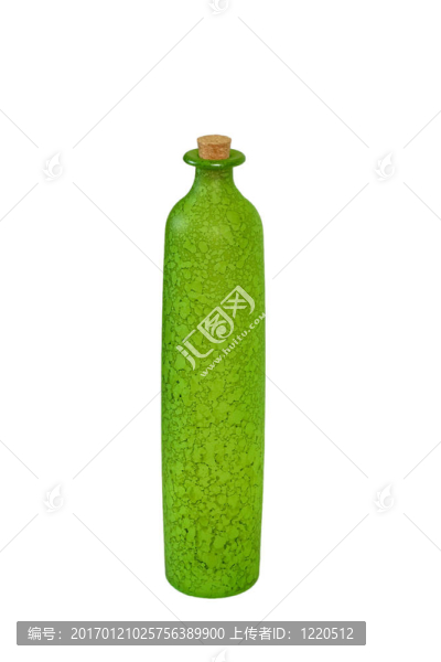 綠色的瓶子