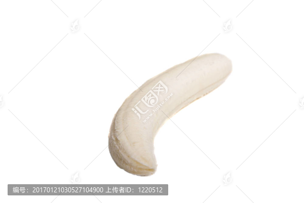 剝了皮的香蕉