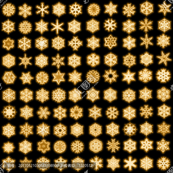 100片雪花