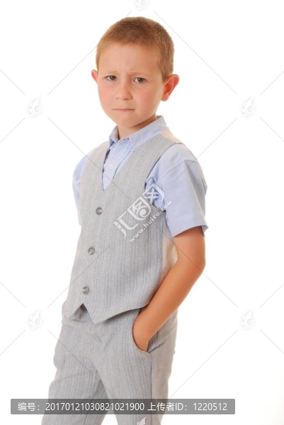 男孩的商人