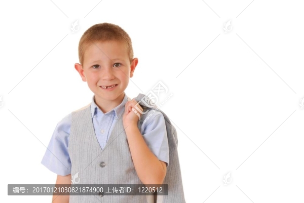 男孩的商人