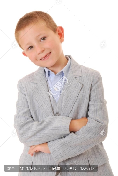 男孩的商人